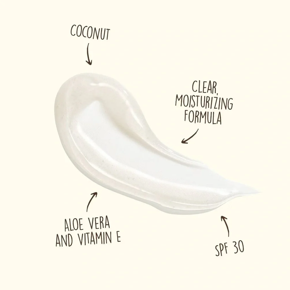 3/$15 🌸 Sun Bum SPF 30 Lip Balm Tube Clear Sunscreen Coconut Aloe Vitamin E